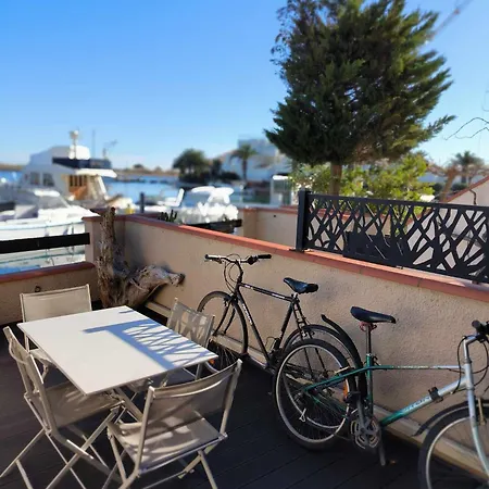 公寓 St Cyprien Superbe 4 Pers Vue Sur La Marina 圣西普里安