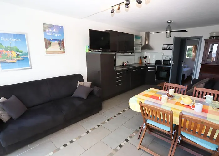 St Cyprien Superbe 4 Pers Vue Sur La Marina *