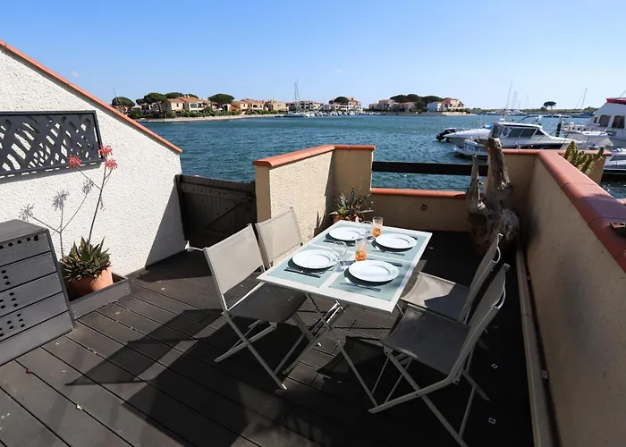 דירה St Cyprien Superbe 4 Pers Vue Sur La Marina סן סיפריאן